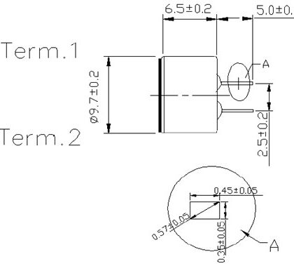 APM-MO-9.738P - (9,7mm, -38dB)